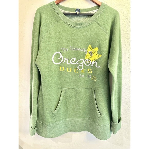 Green University of Oregon Sweatshirt - Picture 9 of 12